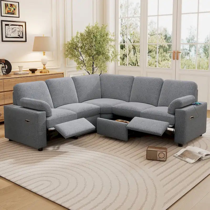 Canapé inclinable de cinéma maison électrique