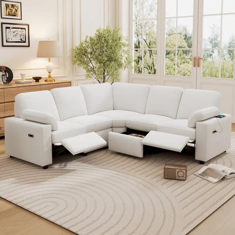 Canapé inclinable de cinéma maison électrique