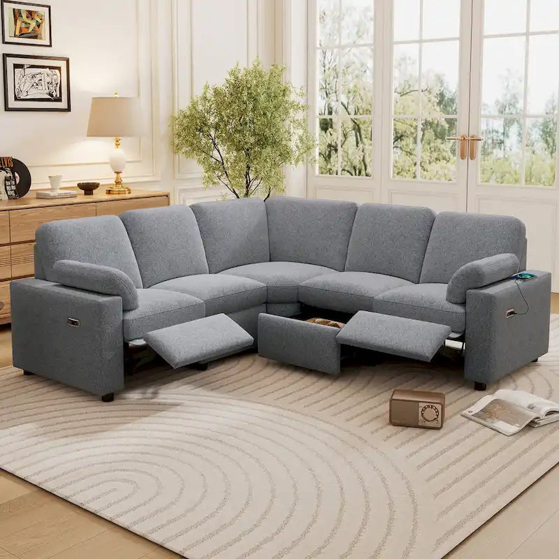 Canapé inclinable de cinéma maison électrique