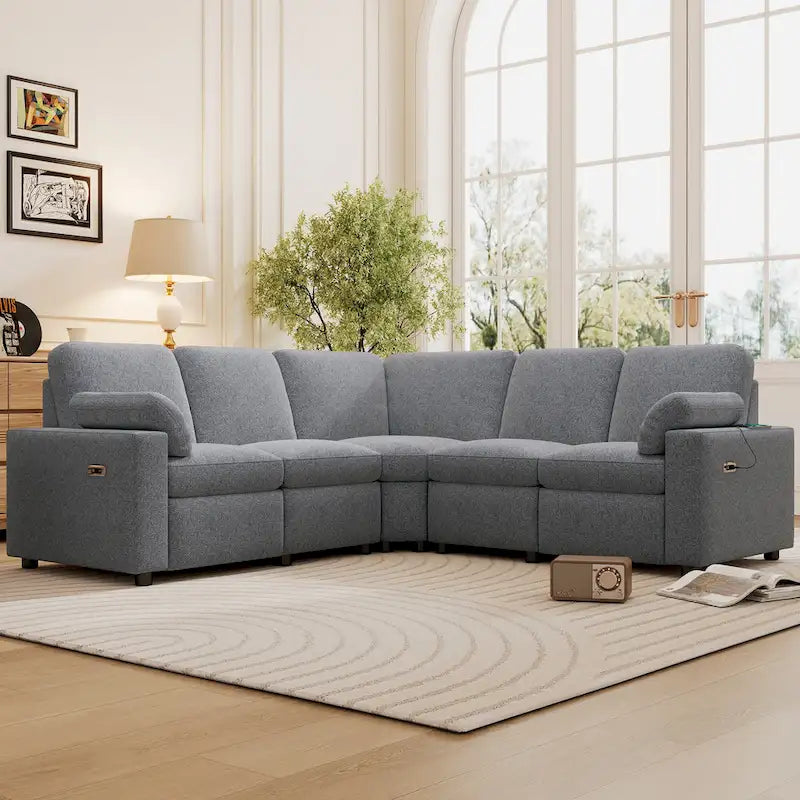 Canapé inclinable de cinéma maison électrique