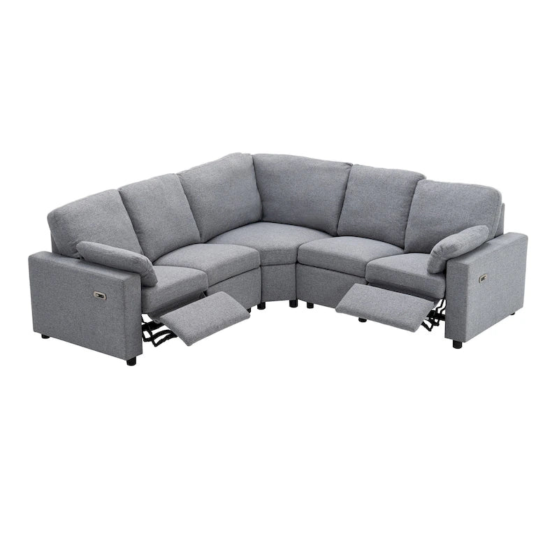 Canapé inclinable de cinéma maison électrique