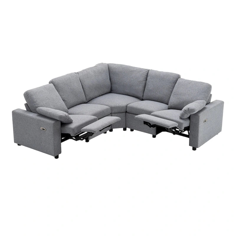 Canapé inclinable de cinéma maison électrique