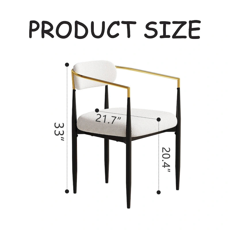 Chaises de salle à manger médiévales modernes