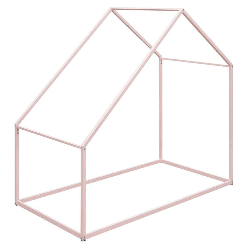 Lit cabane en métal pour enfant de taille double