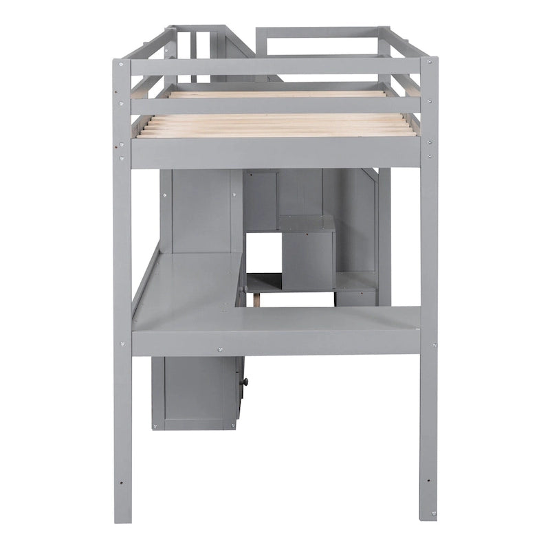 Lit mezzanine simple