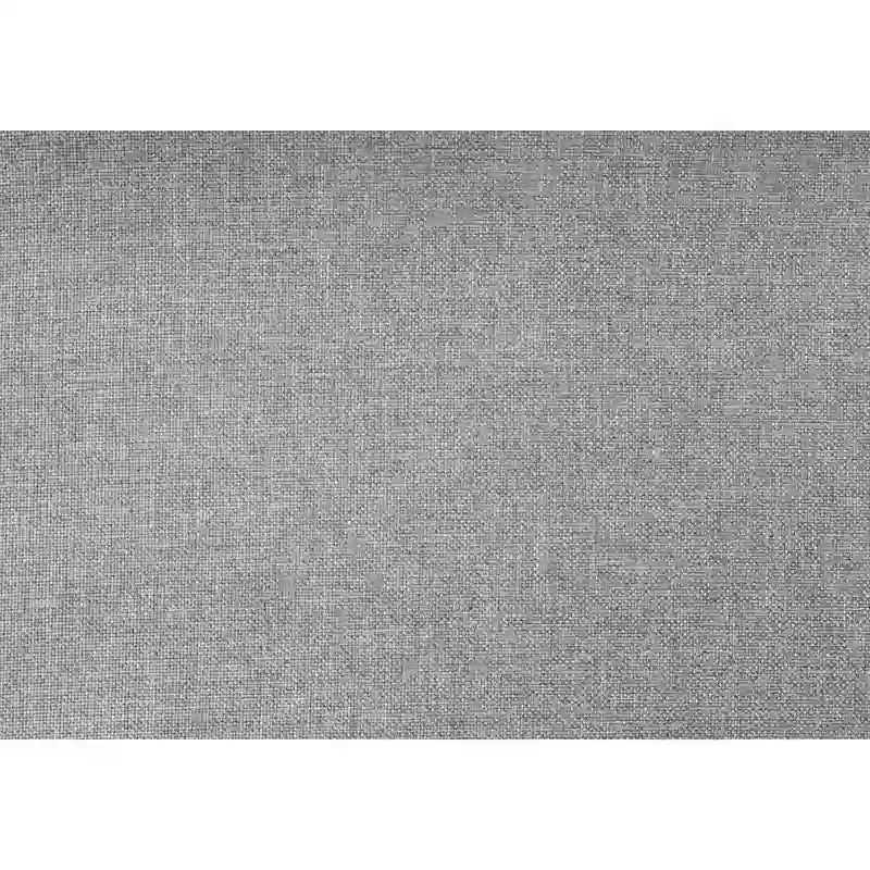 Cadre de lit queen rembourré en polyester gris