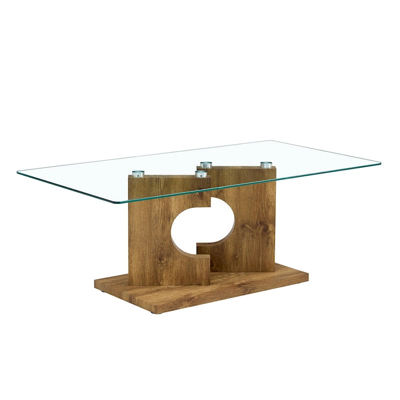 Table basse rectangulaire moderne