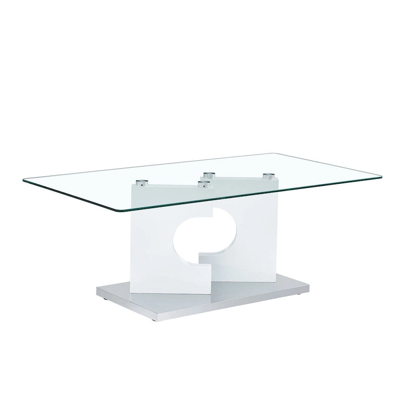 Table basse rectangulaire moderne