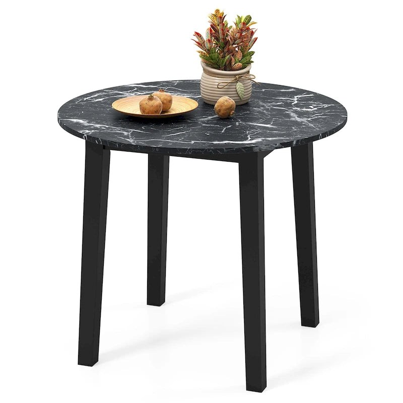 Table de salle à manger de cuisine, table à manger ronde