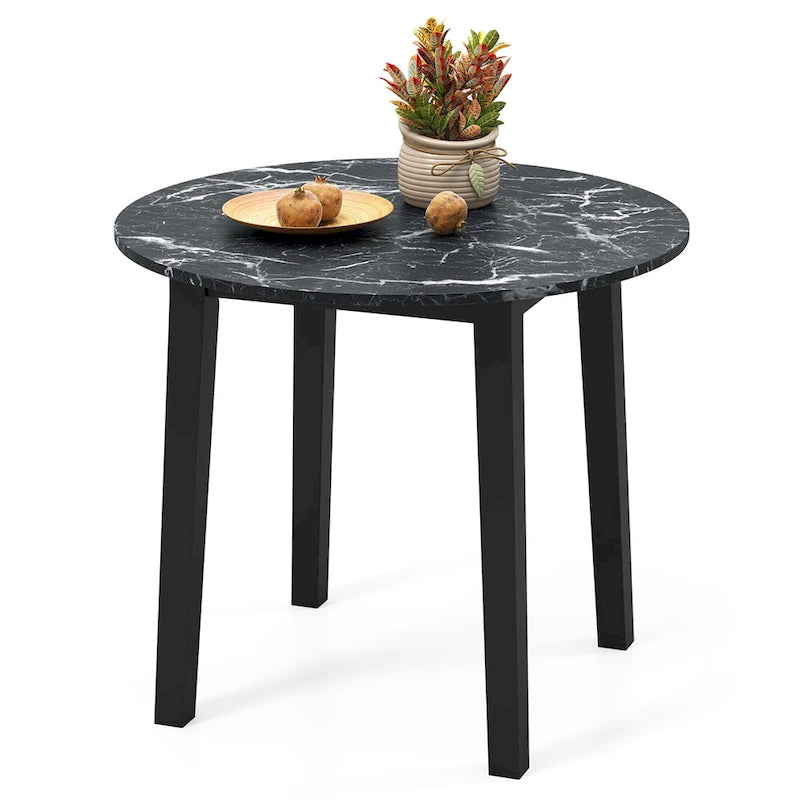 Table de salle à manger de cuisine, table à manger ronde