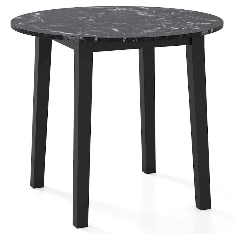 Table de salle à manger de cuisine, table à manger ronde