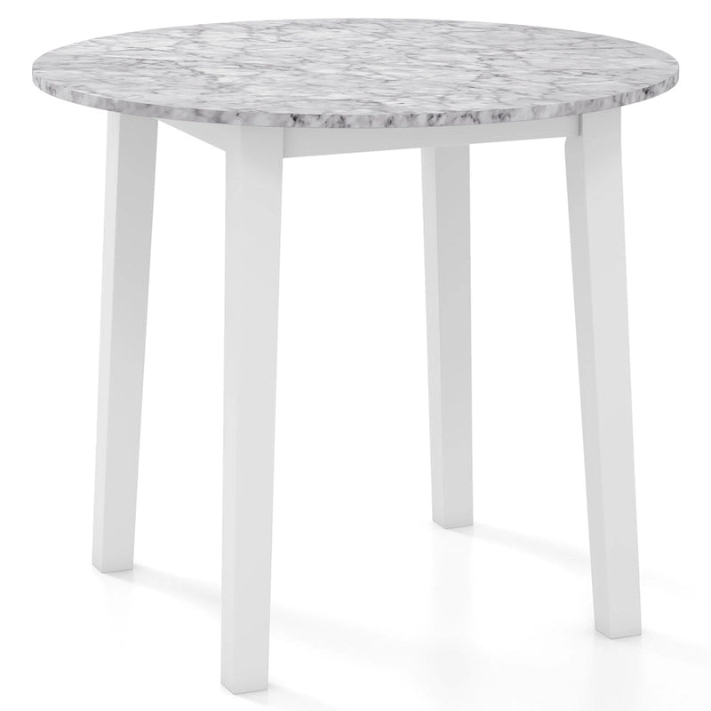 Table de salle à manger de cuisine, table à manger ronde