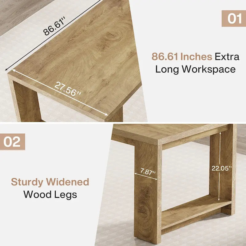 Bureau deux places