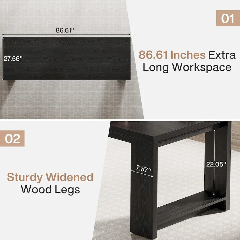 Bureau deux places