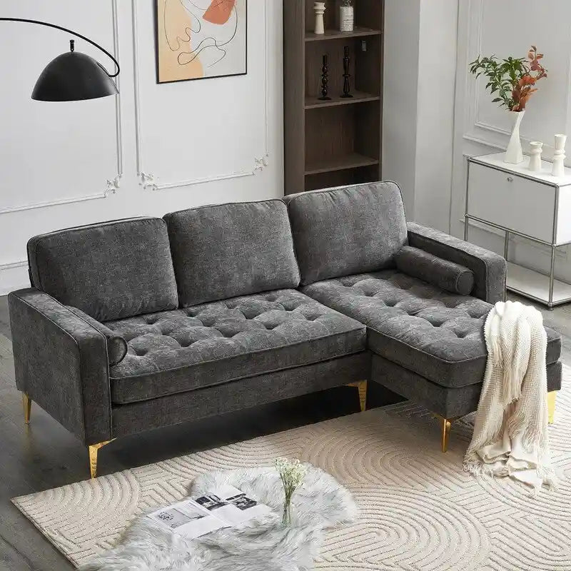 Canapé d'intérieur modulable trois places