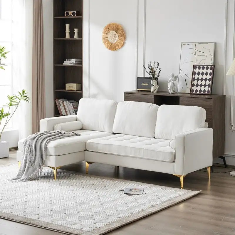 Canapé d'intérieur modulable trois places