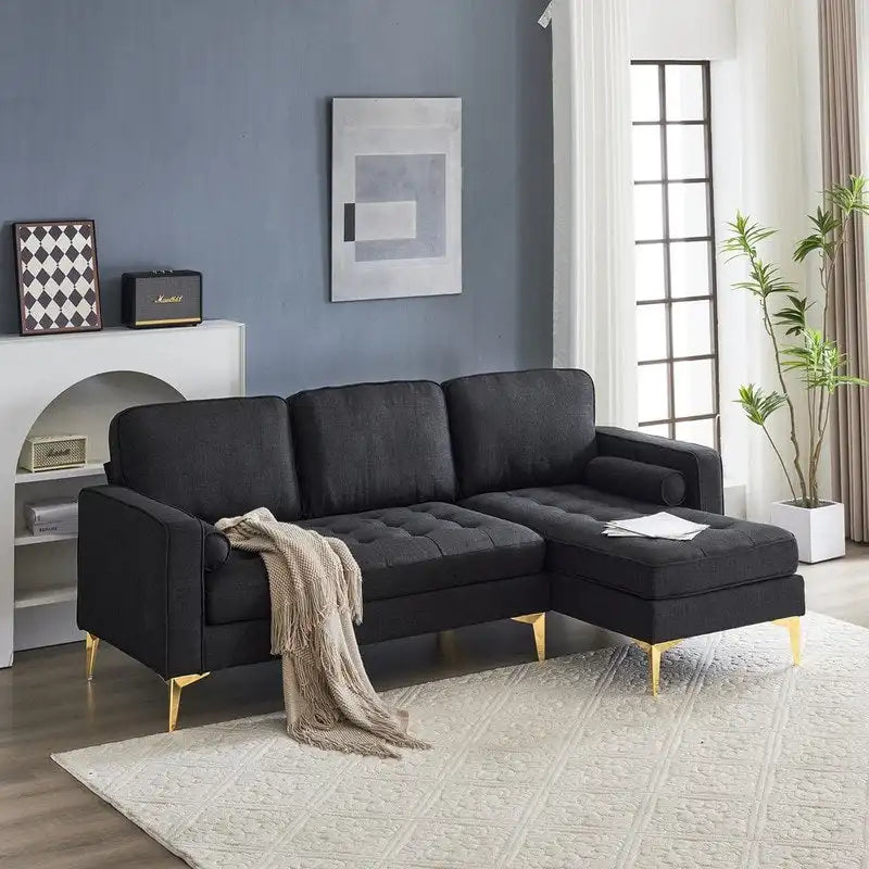 Canapé d'intérieur modulable trois places