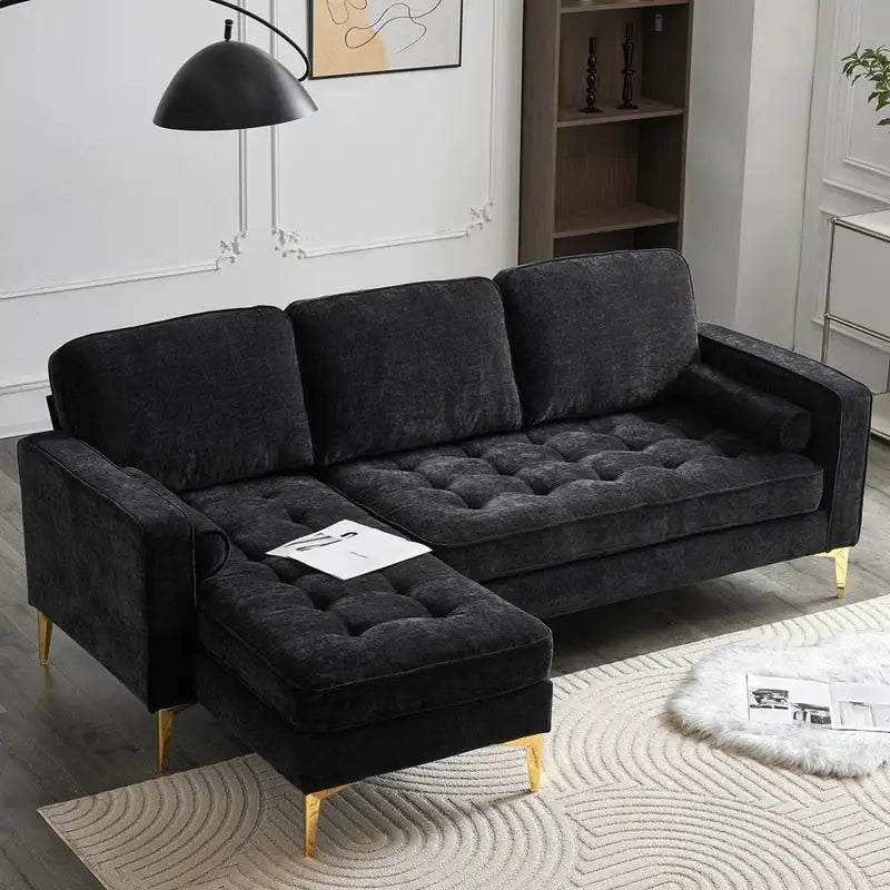 Canapé d'intérieur modulable trois places