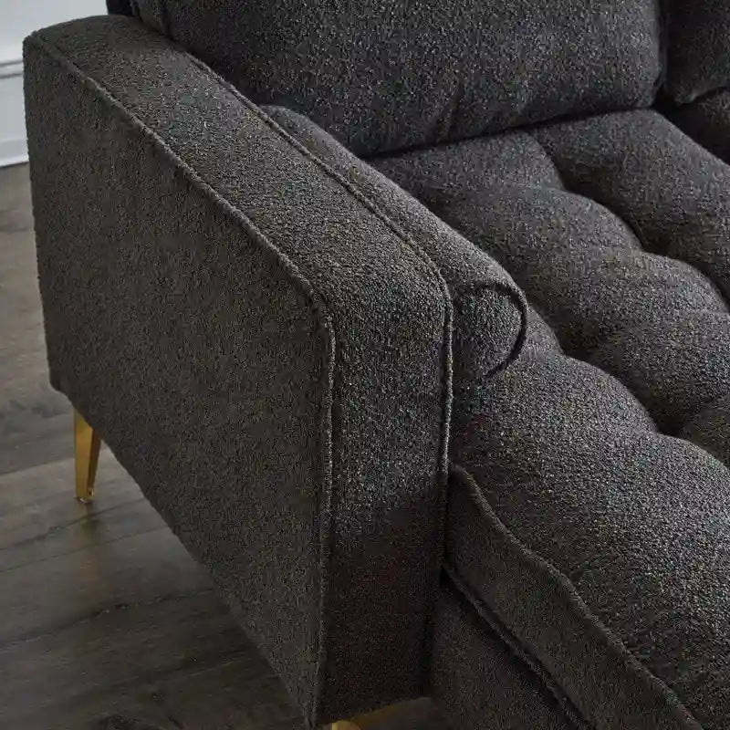 Canapé d'intérieur modulable trois places