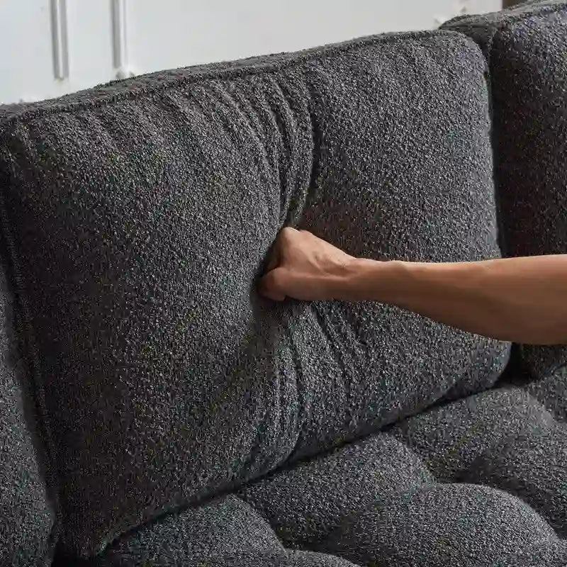 Canapé d'intérieur modulable trois places