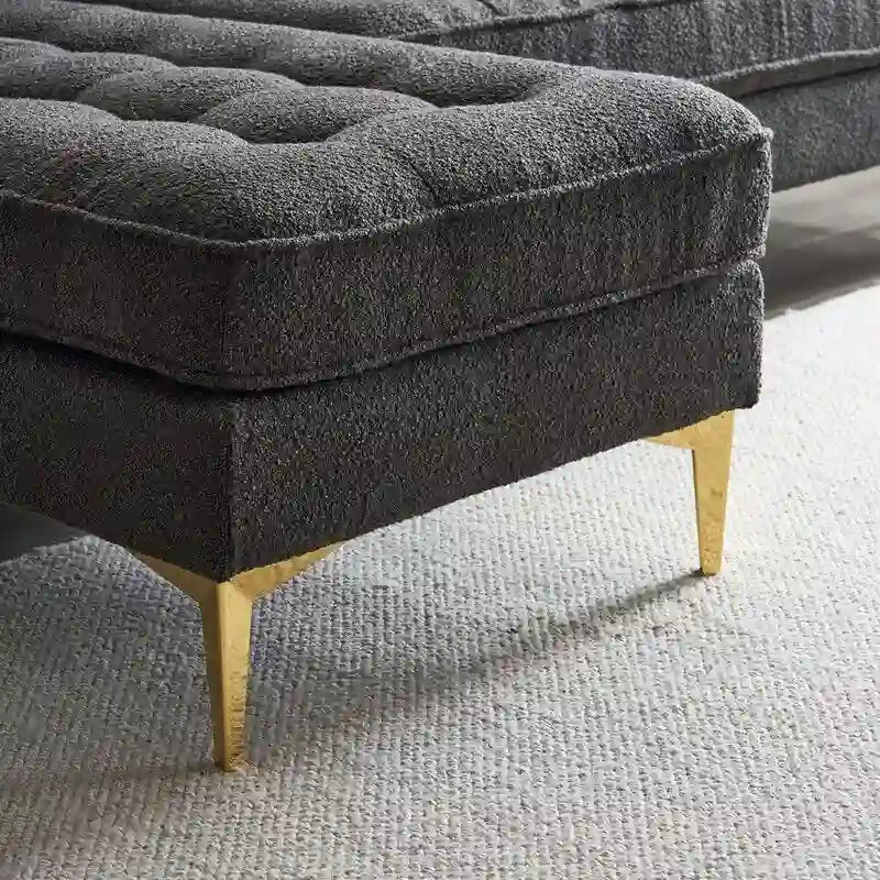 Canapé d'intérieur modulable trois places