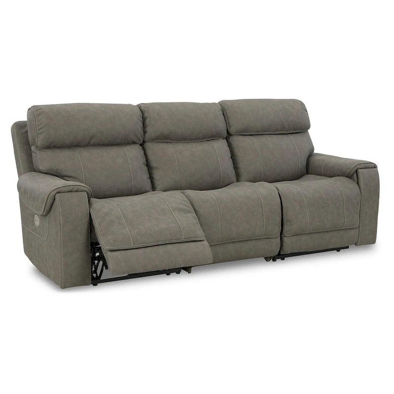 Canapé inclinable électrique gris