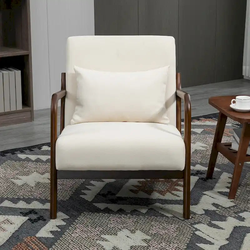 Medieval armchair upholstered in velvet