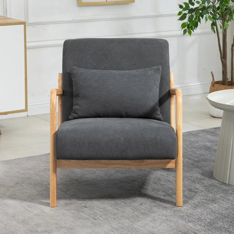 Medieval armchair upholstered in velvet