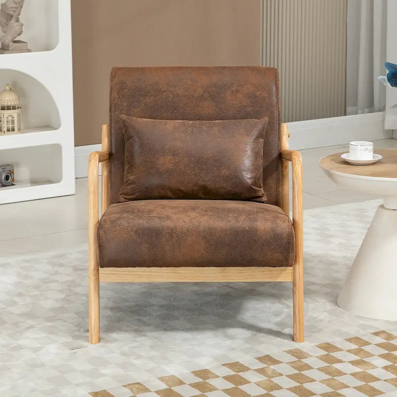 Medieval armchair upholstered in velvet