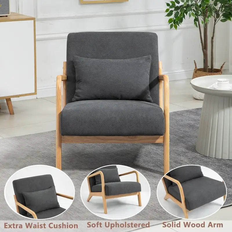Medieval armchair upholstered in velvet