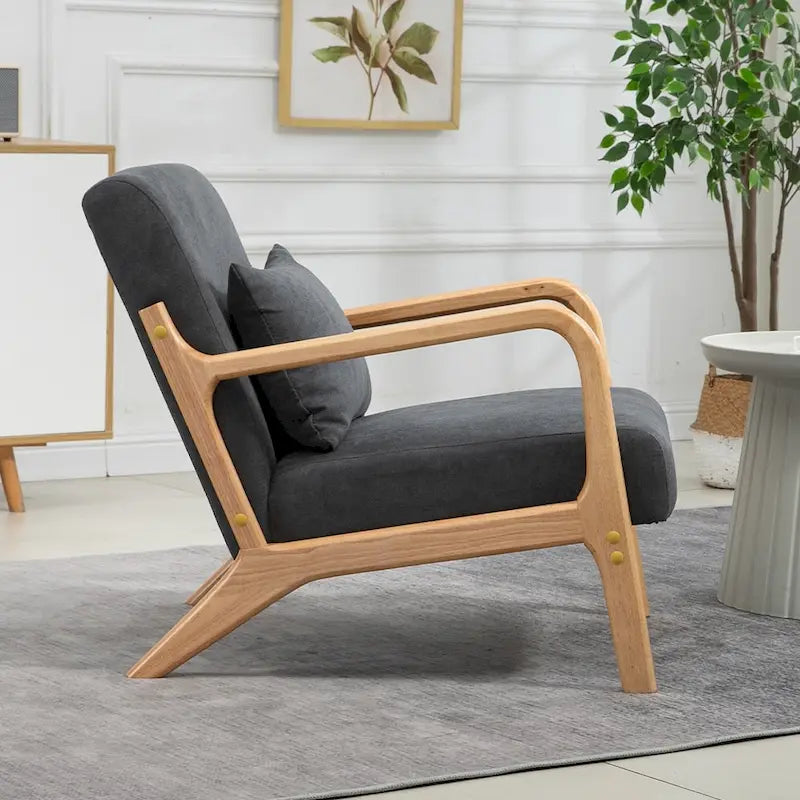 Medieval armchair upholstered in velvet