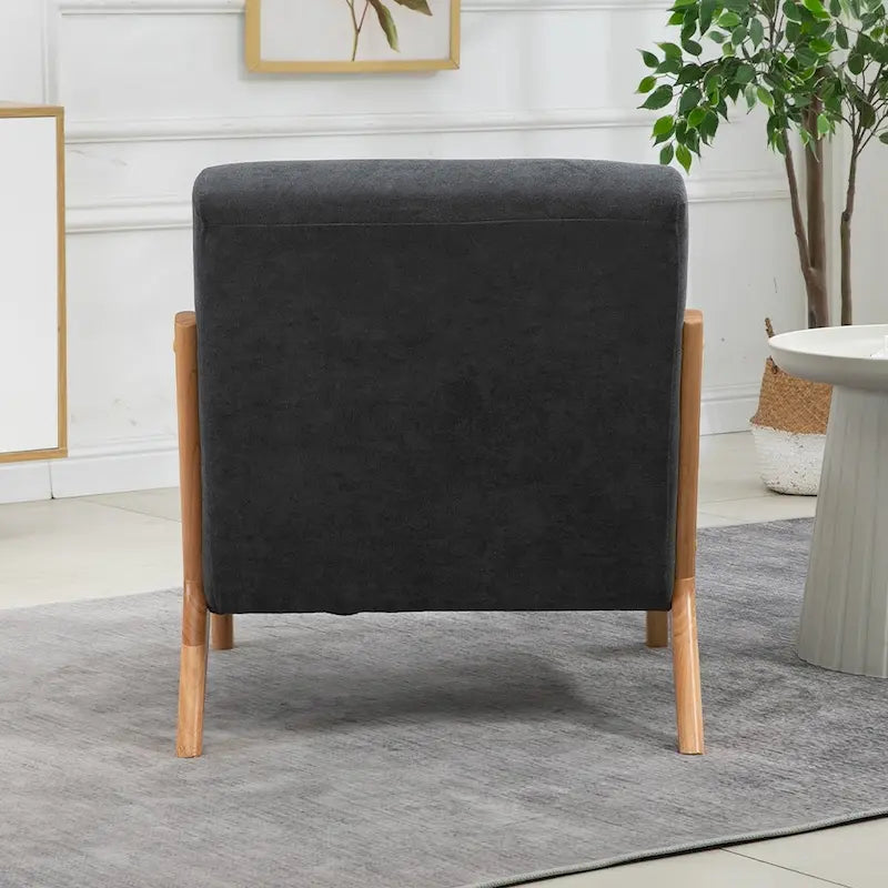 Medieval armchair upholstered in velvet