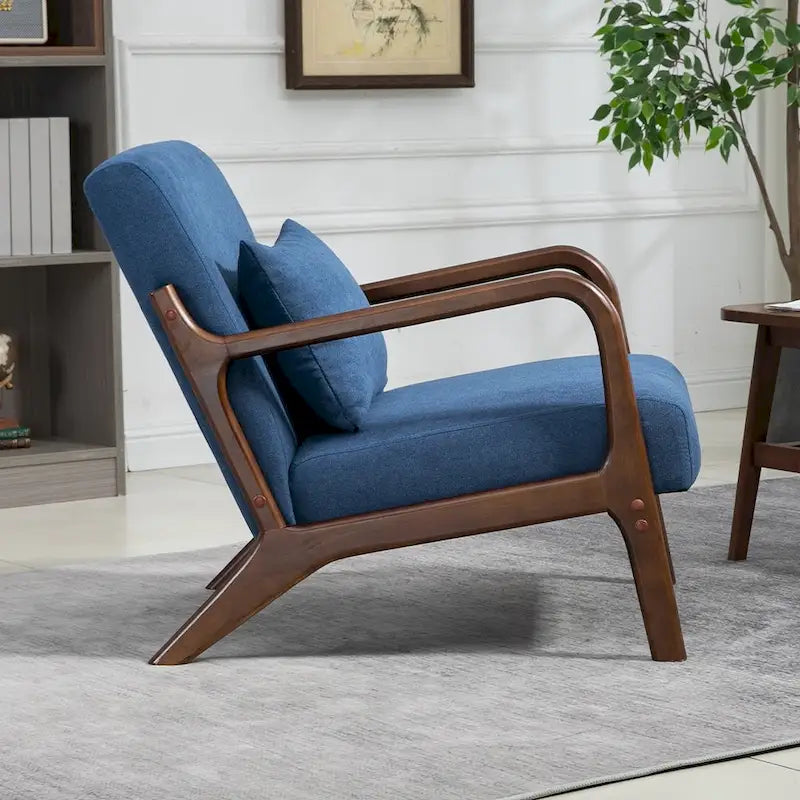 Medieval armchair upholstered in velvet