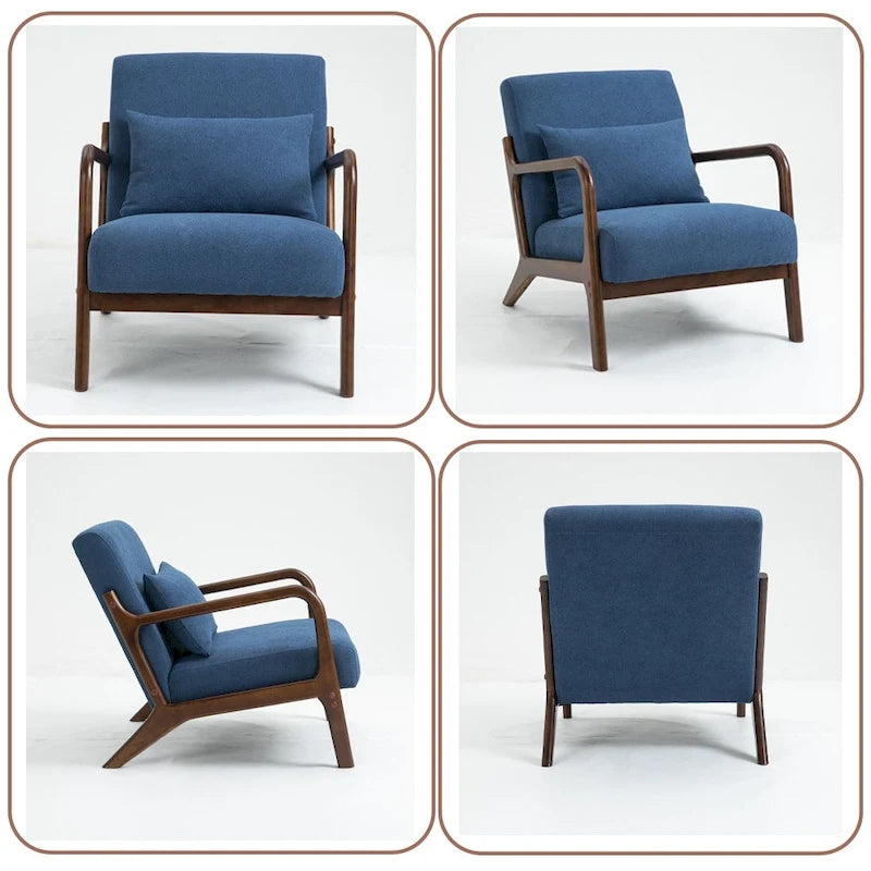 Medieval armchair upholstered in velvet