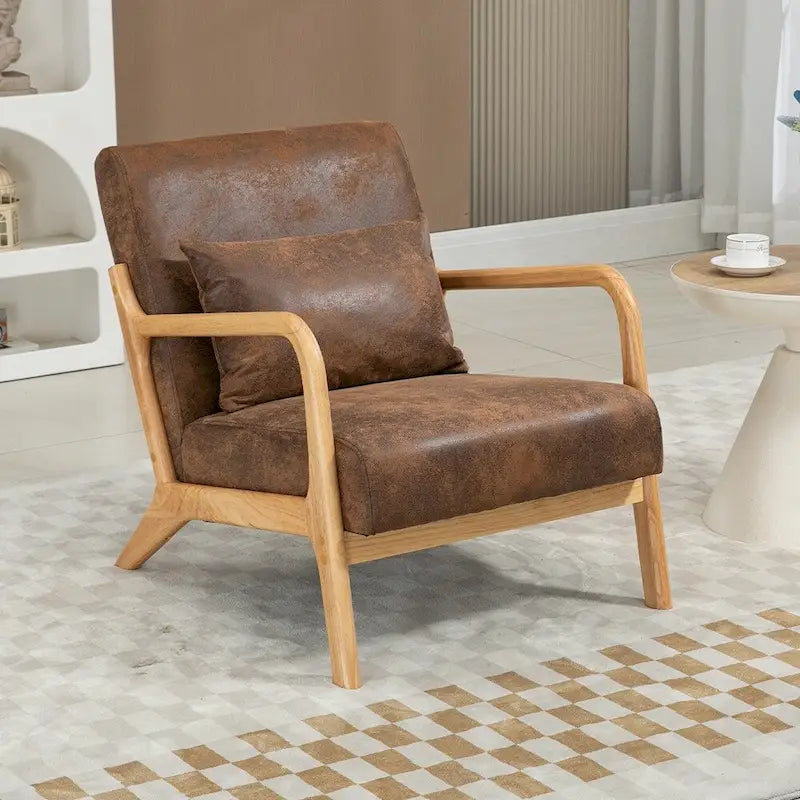 Medieval armchair upholstered in velvet