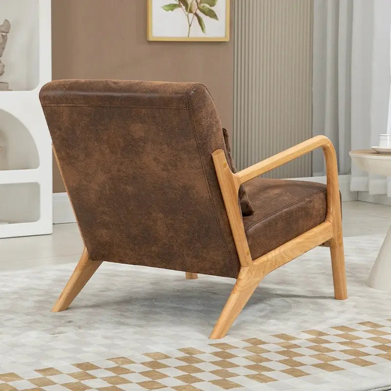 Medieval armchair upholstered in velvet