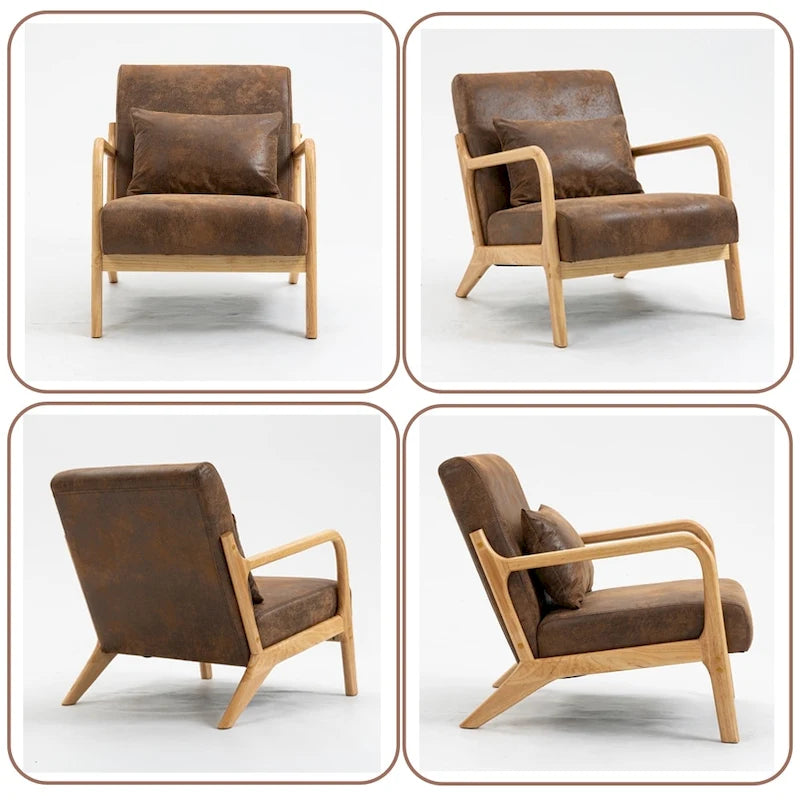 Medieval armchair upholstered in velvet