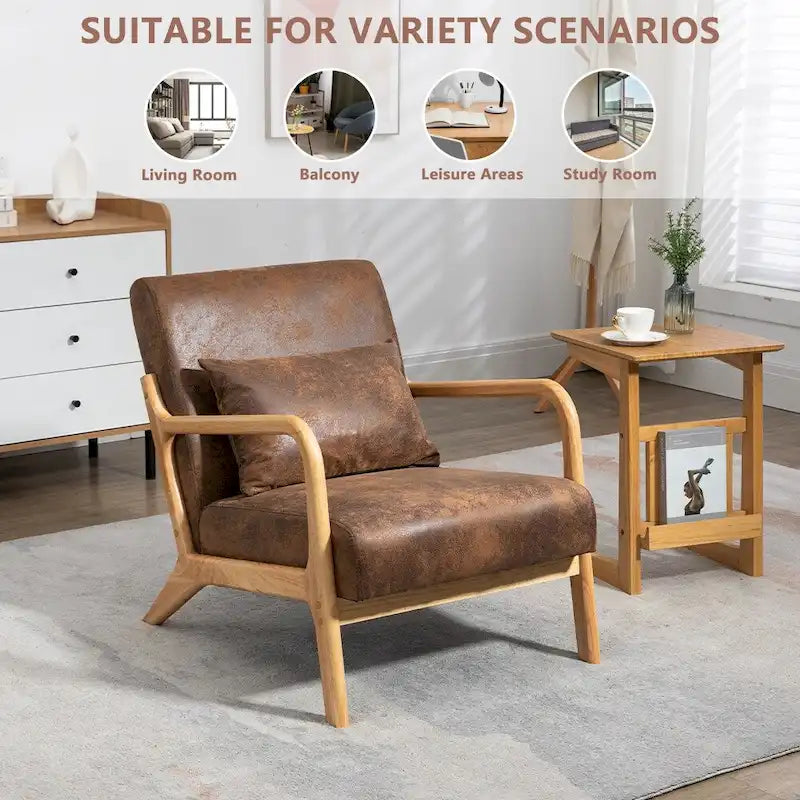 Medieval armchair upholstered in velvet