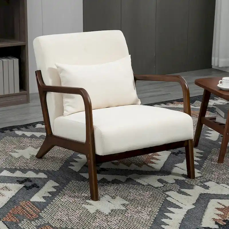 Medieval armchair upholstered in velvet
