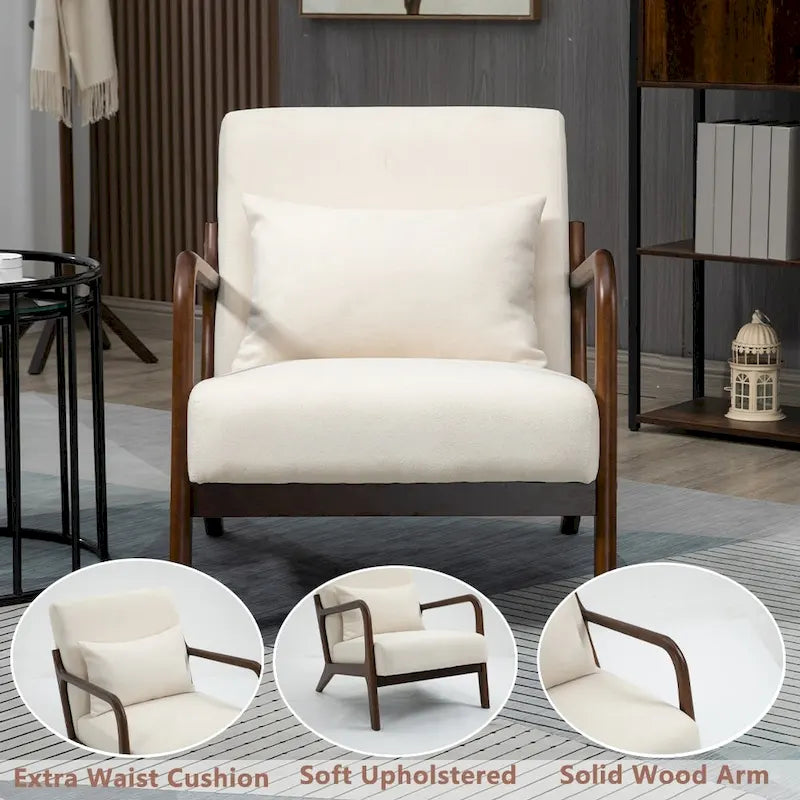 Medieval armchair upholstered in velvet