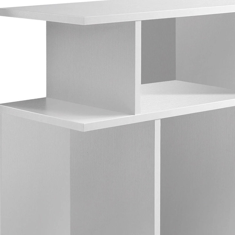 Table d'appoint en bois massif blanc