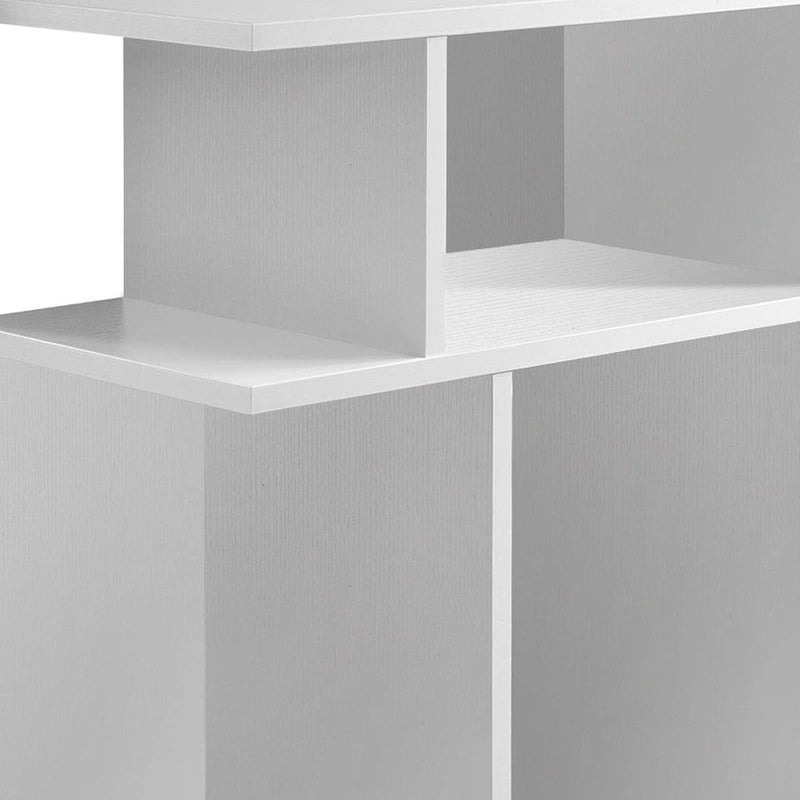 Table d'appoint en bois massif blanc