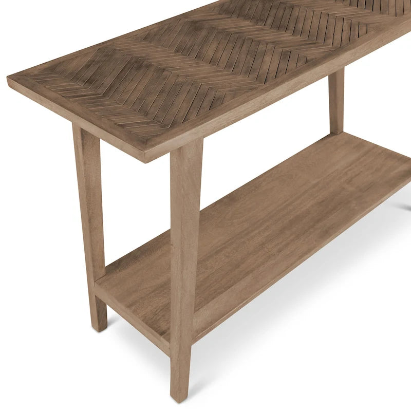 Console en manguier massif