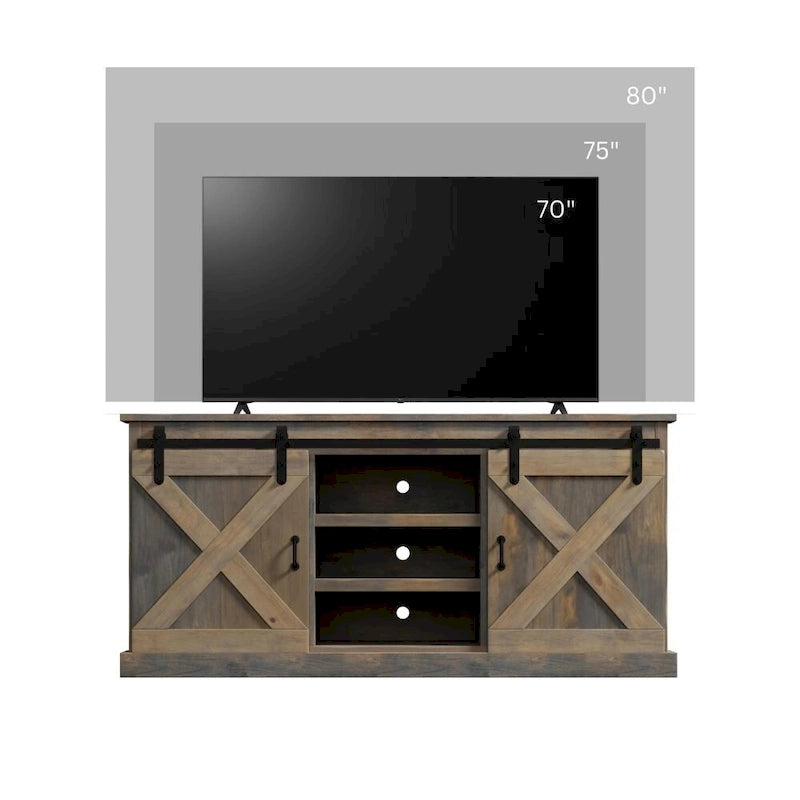 Meuble TV d'angle