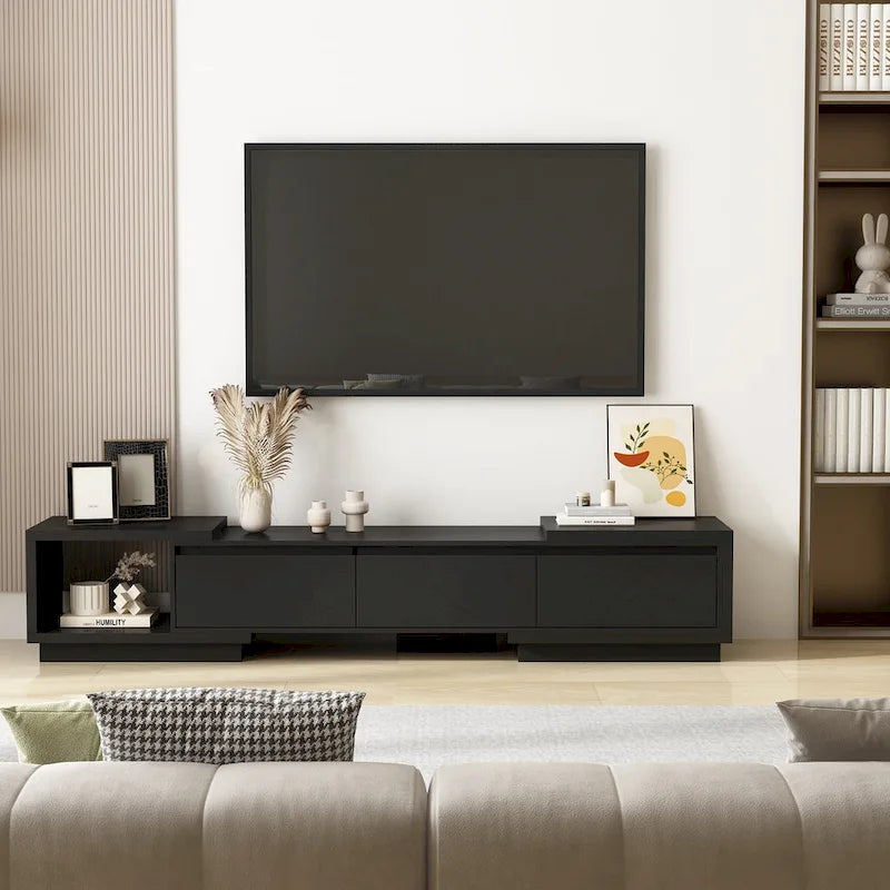 Meuble TV extensible de style moderne