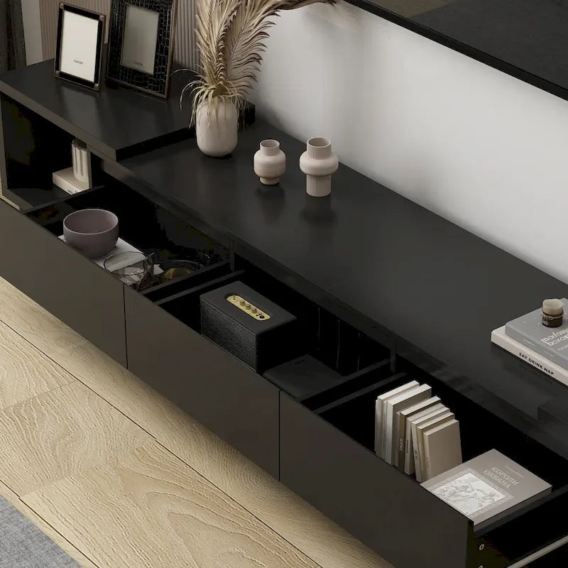 Meuble TV extensible de style moderne