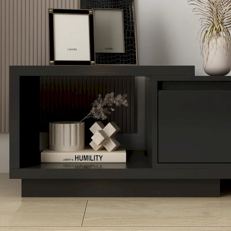 Meuble TV extensible de style moderne