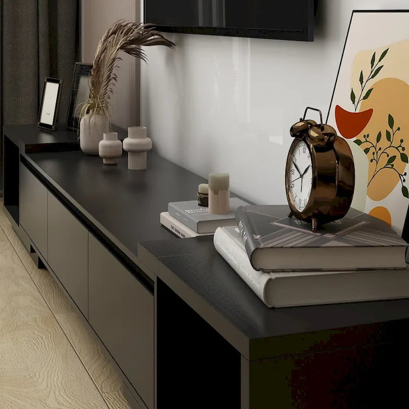 Meuble TV extensible de style moderne
