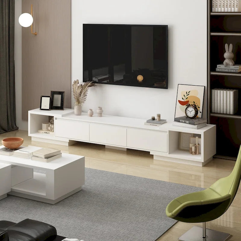 Meuble TV extensible de style moderne