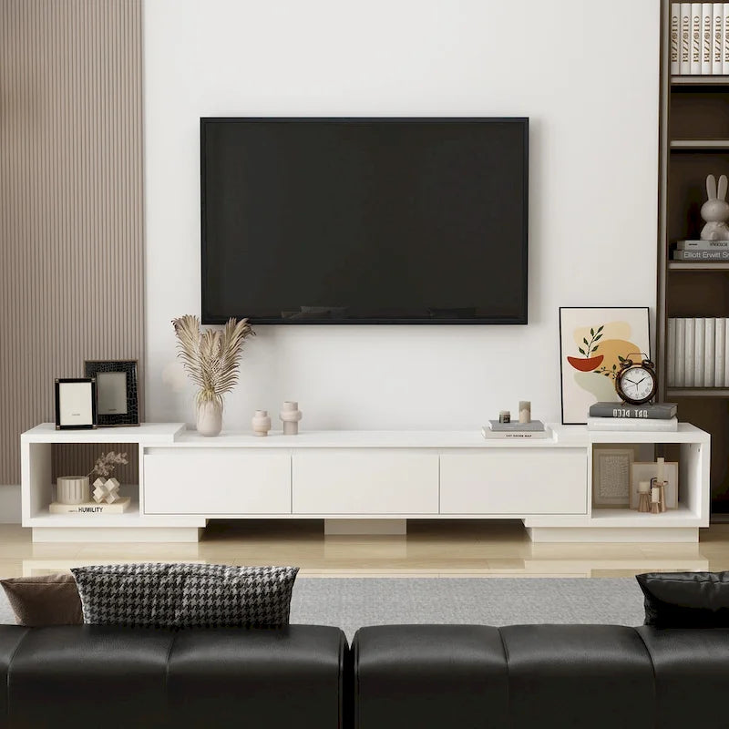 Meuble TV extensible de style moderne